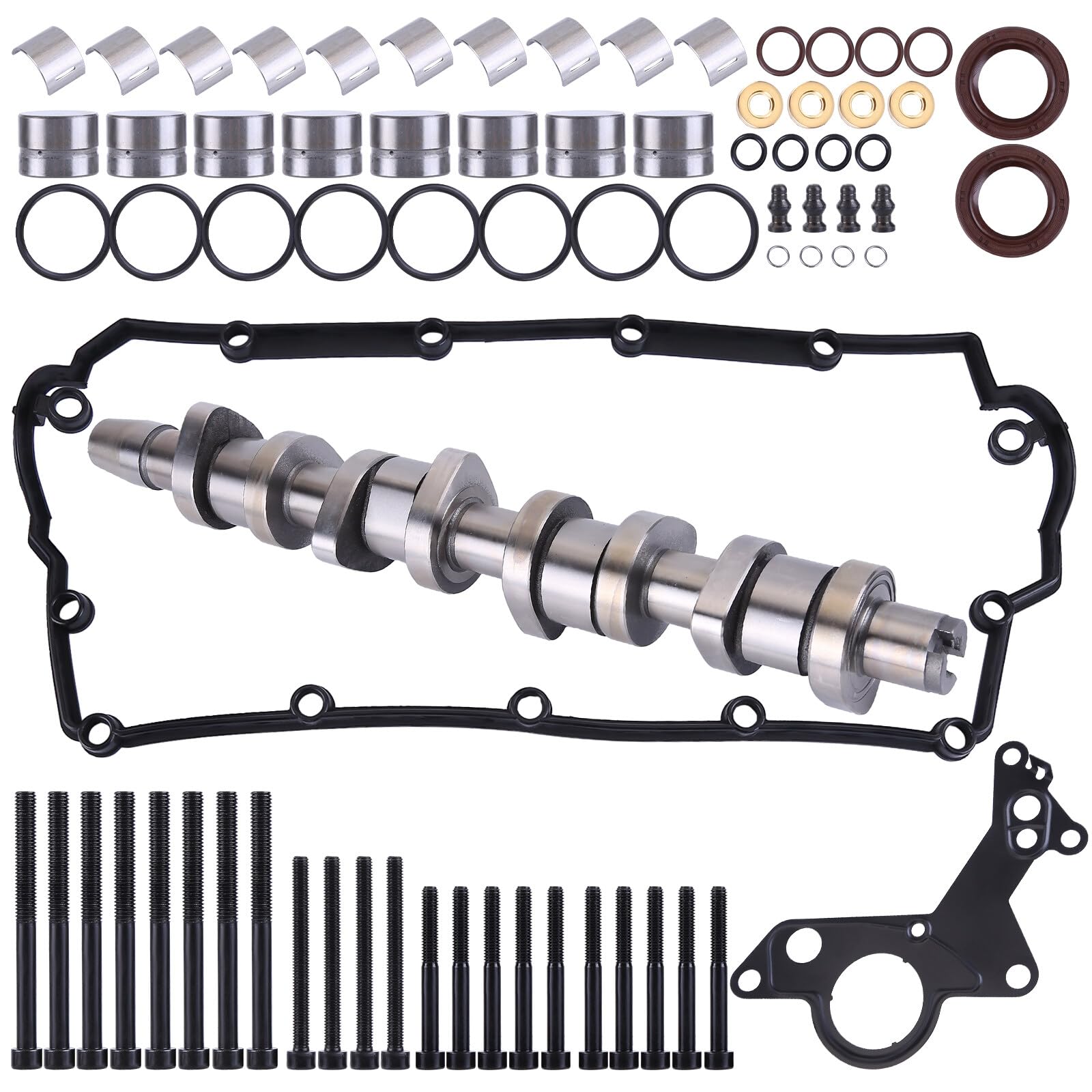 038109101R - Set albero a camme, compatibile con VW Bora Caddy Sharan Polo Golf Seat Leon Toledo Ibiza A3 A4 A6