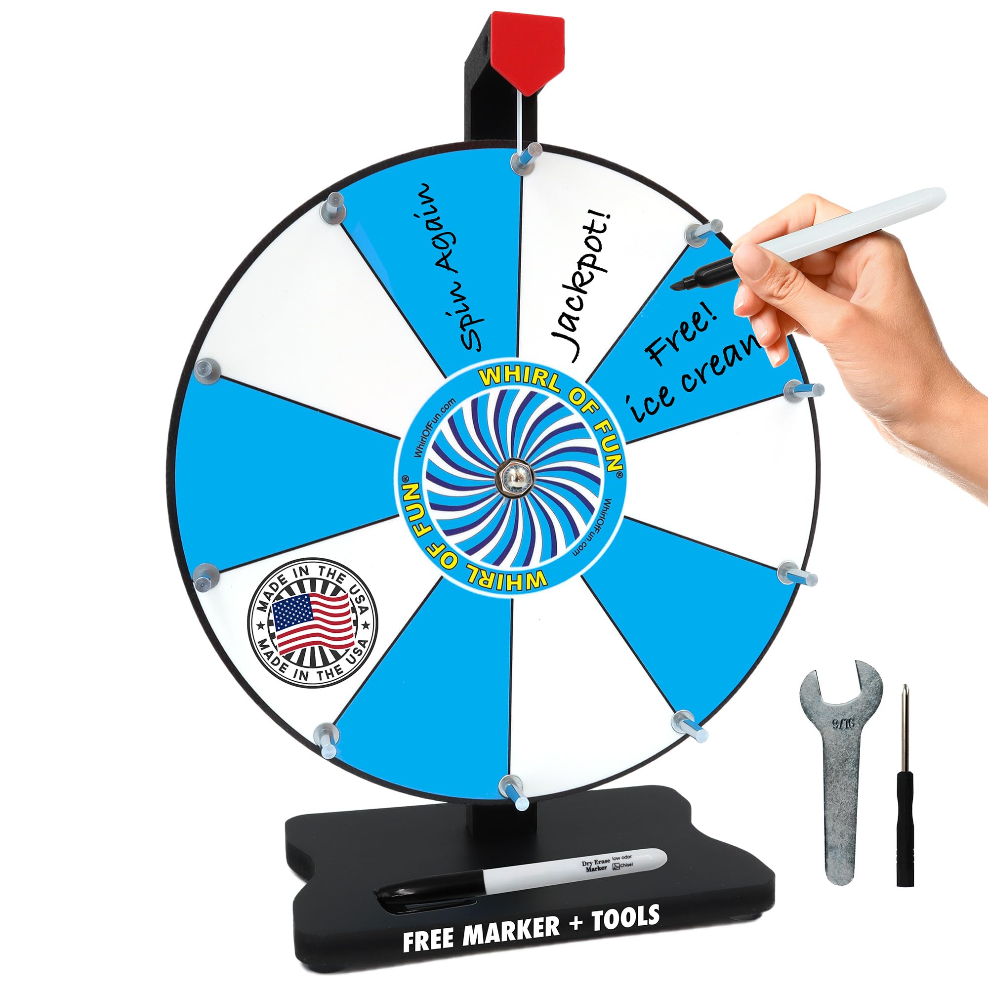 Spin Wheel Spinning Prize Wheel Tabletop Spin The Wheel Nonslip Wheel