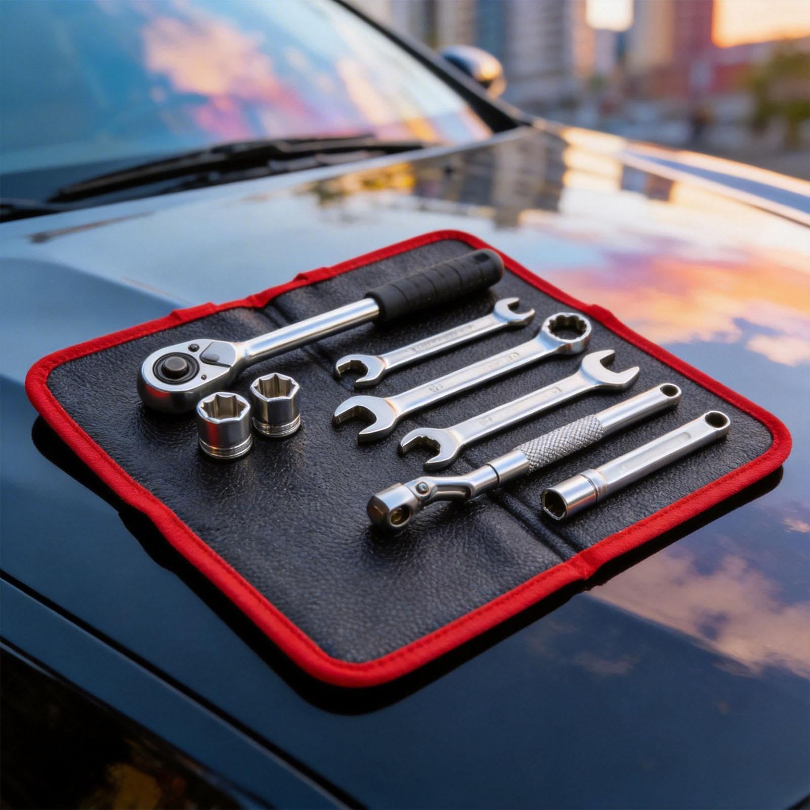 Tappetino Magnetico Con Potenti Magneti | Tappetini Magnetici Flessibili Per Officina Lavori Di Elettronica Auto Meccanica Garage Casa Bulloni Cacciaviti Chiavi