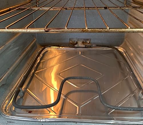 Miniatura 8 de Lawei Juego de 30 forros desechables de aluminio para horno, 18.5 x 15.5 pulgadas, bandeja de goteo para horno, hornear y asar a la parrilla,