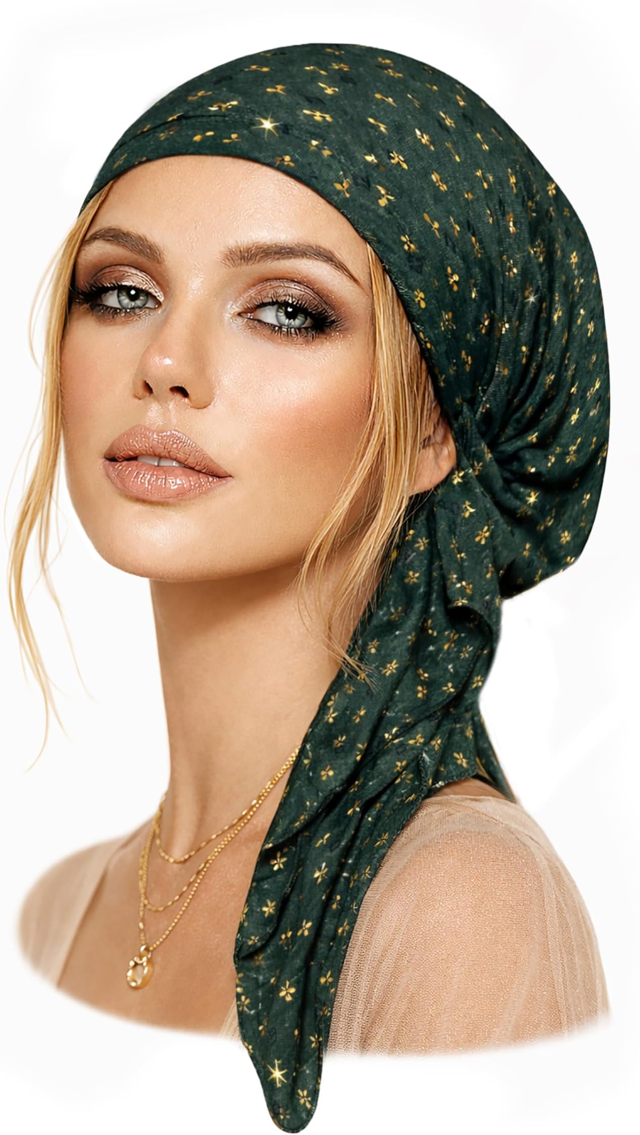 Headscarves for Women Pre-tied Bandana Soft Cotton Head Wear Headcover Chemo Cancer Tichel Friendly over 30 Colors!