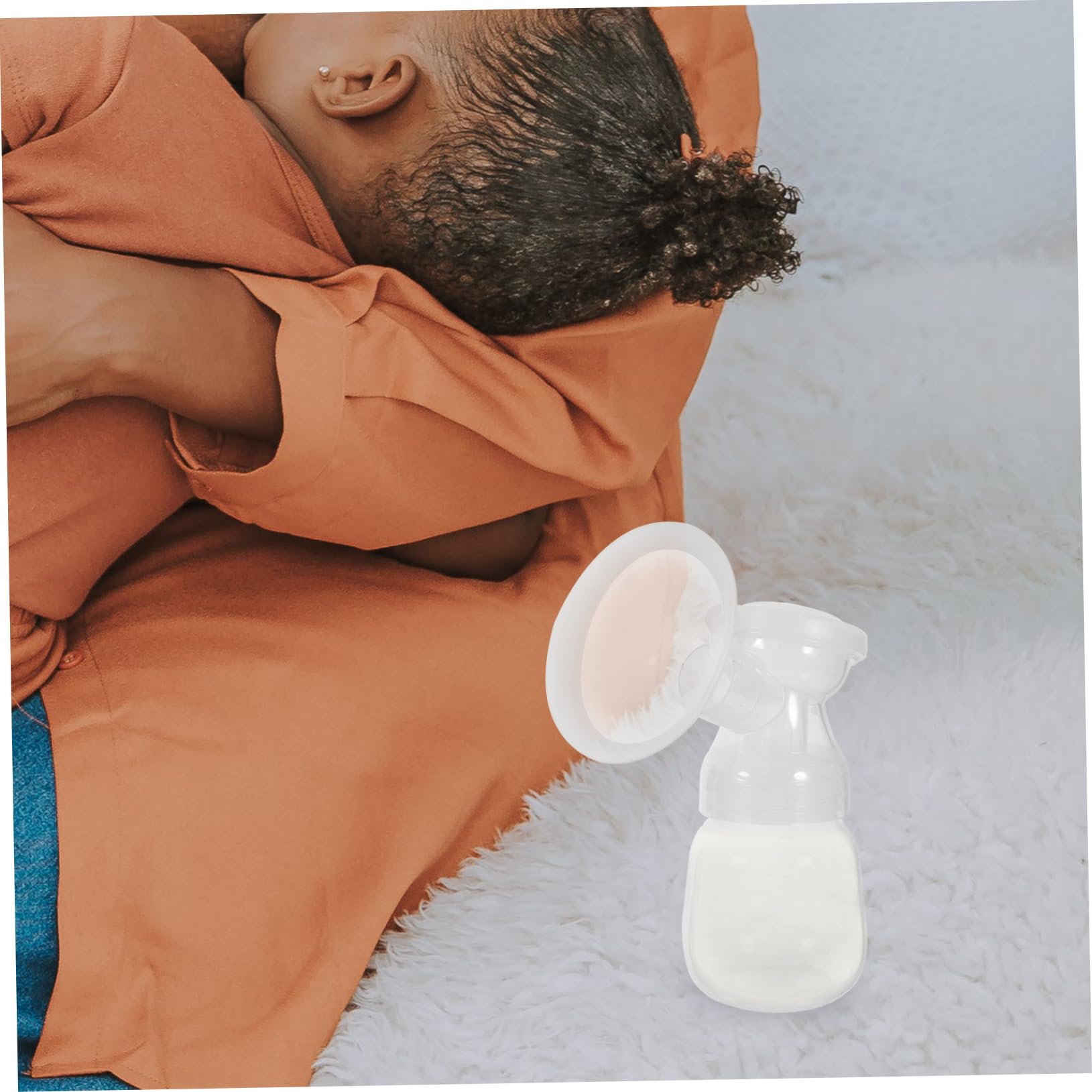 BESTonZON Sacaleches Eléctrico Recargable Extractor De Leche Materna Contenedor Eléctrico Para Embarazadas y Posparto
