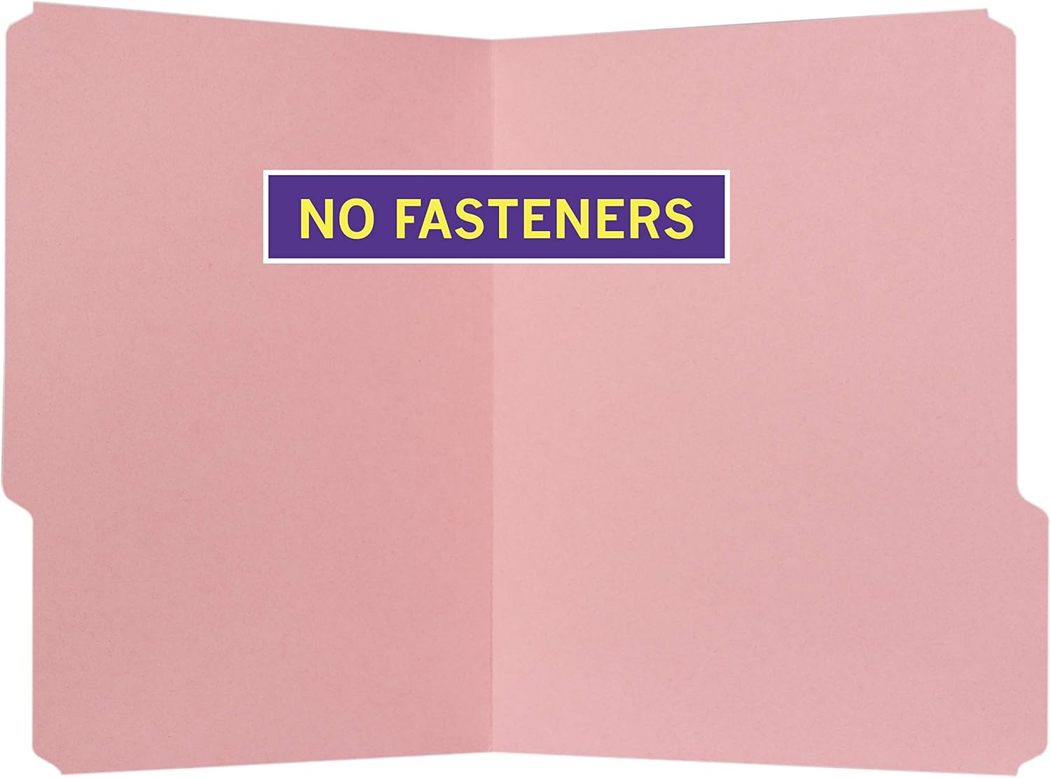 The File King 1/3-Cut Top Tab Pink File Folder | Letter Size | Box of 100 | Made in The USA | Assorted Tab Positions | 11-Point Fiber Construction | Organize Home or Office : Office Products