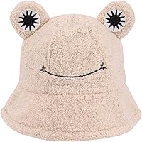 Vista 18 de Haoohu Gorra de algodón para adultos, diseño de rana, sombrero de sol para fiesta de disfraces
