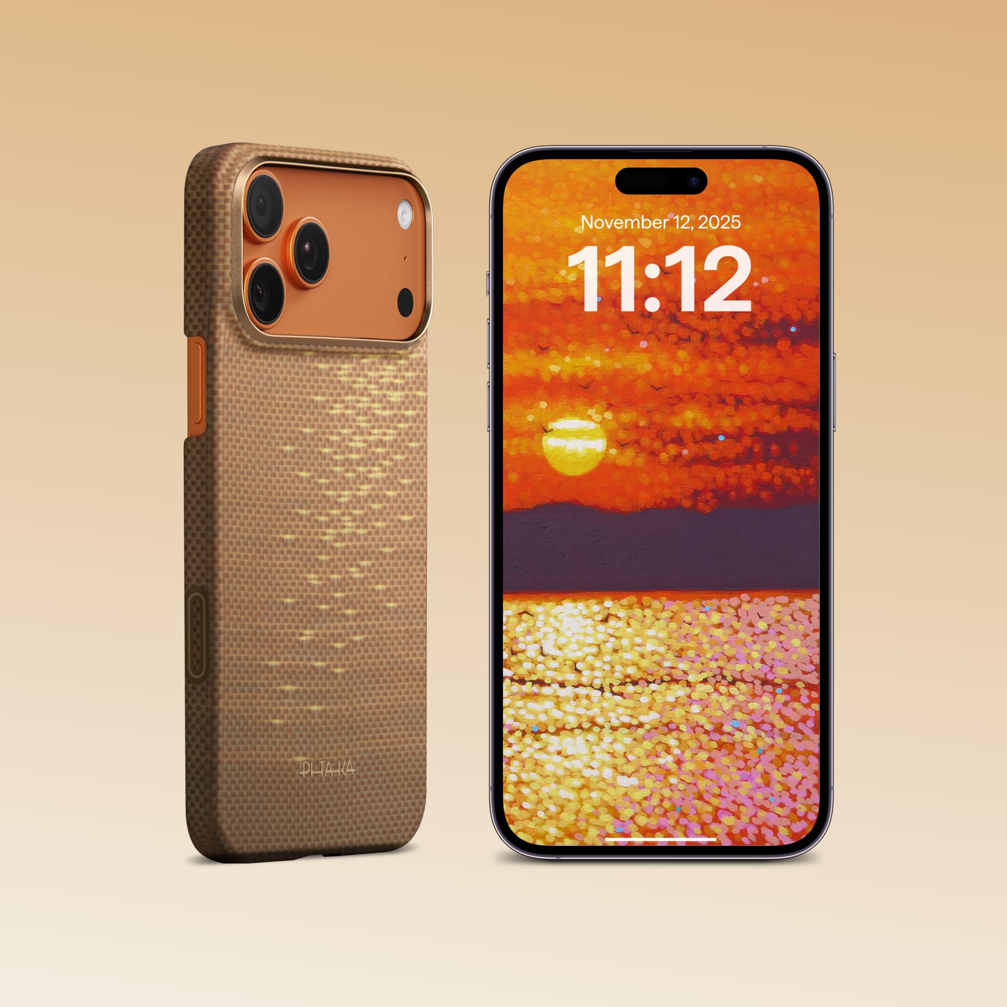 美品 PITAKA iPhone Air Ultra-Slim-Case 煌金波 Amazon.co.jp: 【極薄極軽量】PITAKA iPhone 17 Pro Max用ケース 極薄