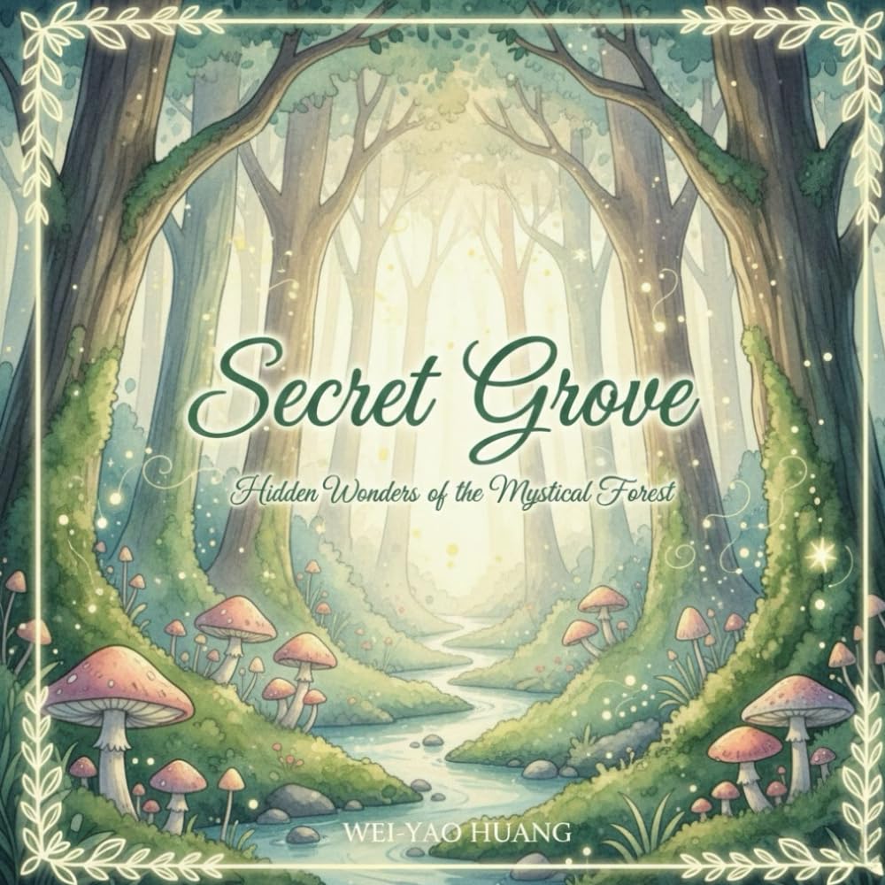 Secret Grove Coloring Book: Hidden Wonders of the Mystical Forest