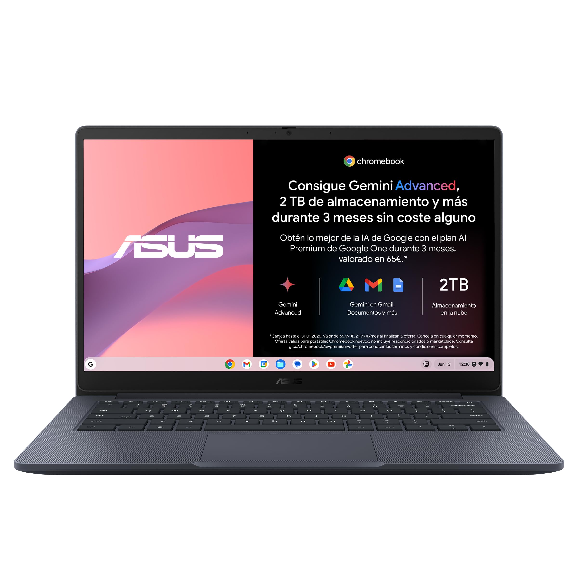 ASUS Chromebook CX1405CKA - Ordenador Portátil de Google 14