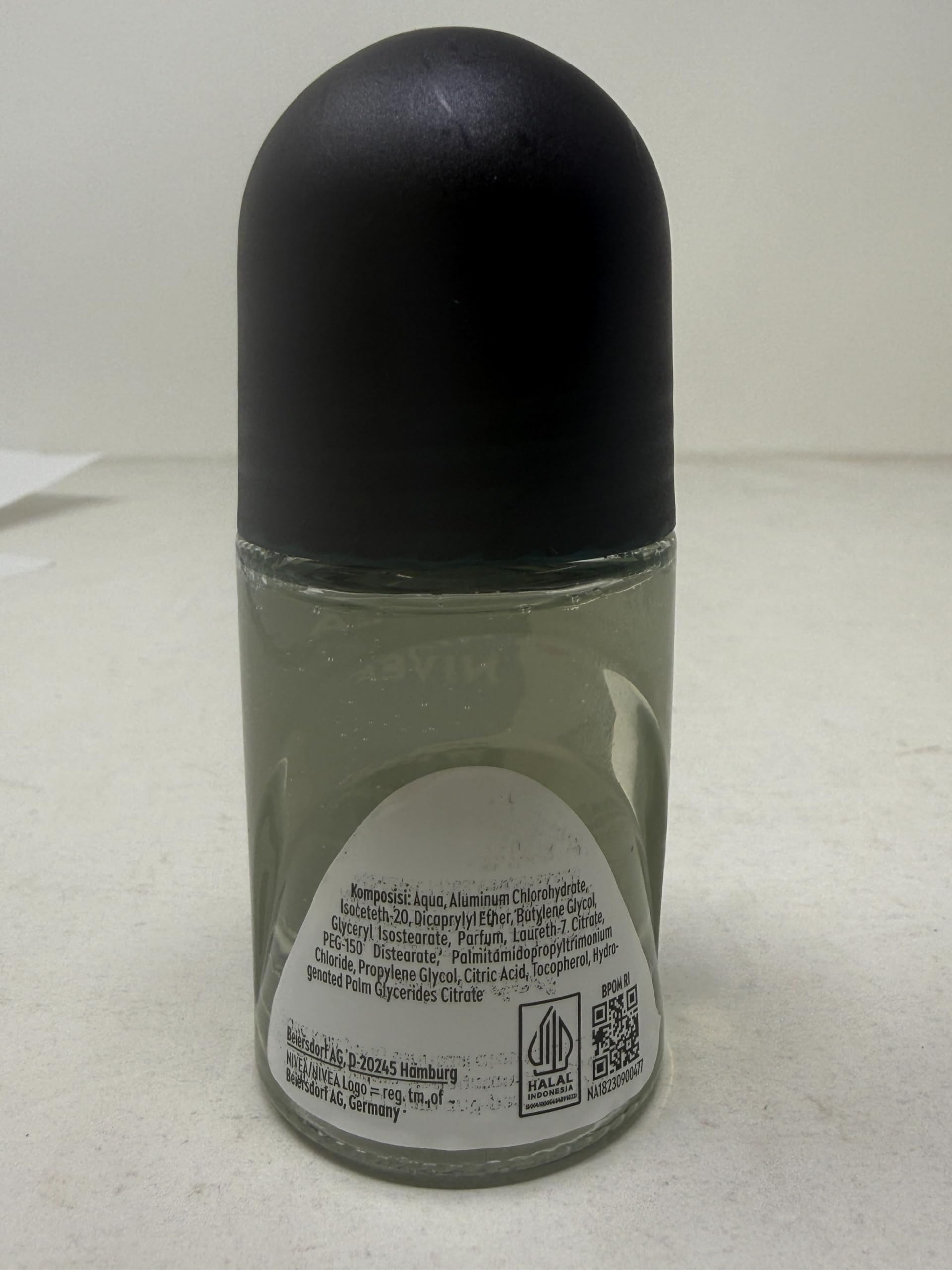 NIVEA Men Invisible Black & White Original Roll-On Deodorant, 25ml, Pack of 6