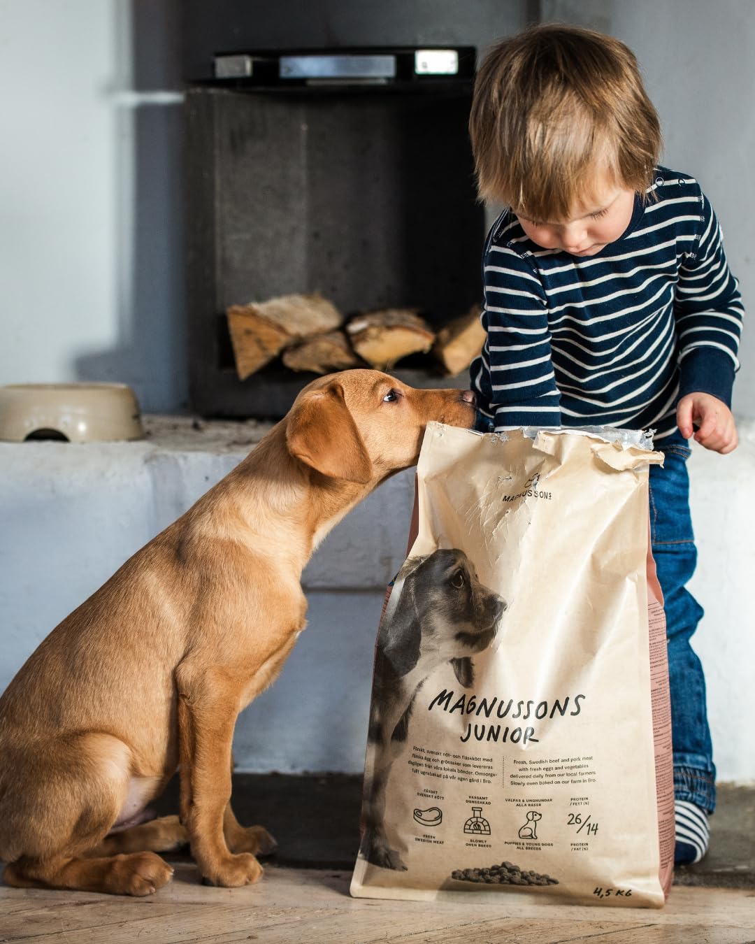 Magnusson Meat & Biscuit - Comida para perros jóvenes (1 x 10 kg)