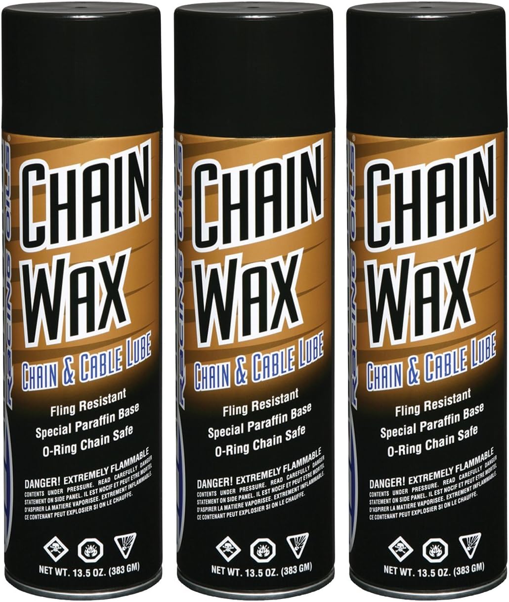 Maxima Racing Oils 74920-3PK Chain Wax, 40.5 fl. oz