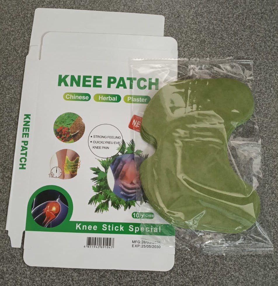 GOMNIK Pain Relief Patches | Pack of (30) Wormwood leaves Dried Ginger Camphor Borneol | Natural Herbal Patches | Sticker -Hour Relief of Joint Pains Patch for Knee | Back, Neck, Shoulder Pain (30)