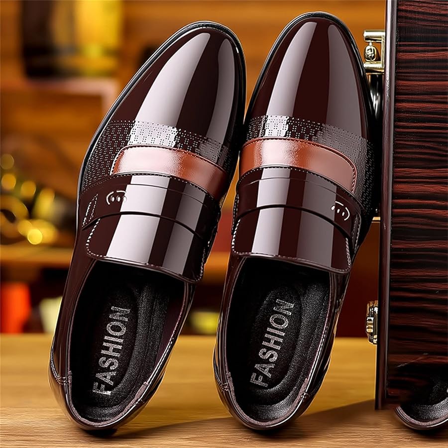 Hsternexy Herren Oxford Lederschuhe - Elegante Schnürschuhe Für Business Und Festliche Anlässe