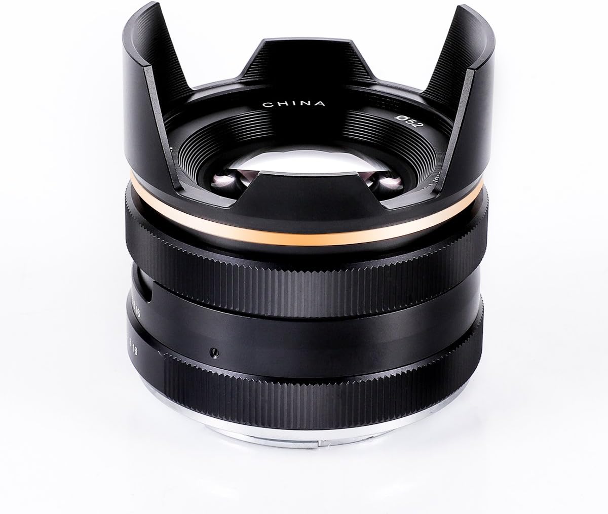 JARAY 14mm f/3.5 Wide Angle Manual Prime Lens for Fuji Micro FX Mount Black