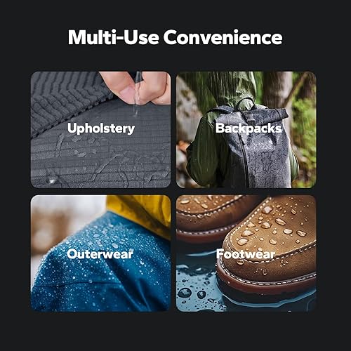 Miniatura 6 de Spray protector de zapatos (5.4 onzas líquidas), spray protector de gamuza y cuero, impermeabilizante y protector de manchas para zapatos, botas,