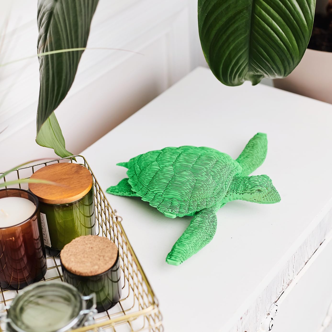 Tortuga Marina Puzzle 3D de Cartón – Maqueta para Montar