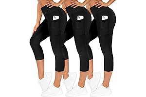 ZOOSIXX: Capri Leggings with Pockets, Your Everyday Comfort