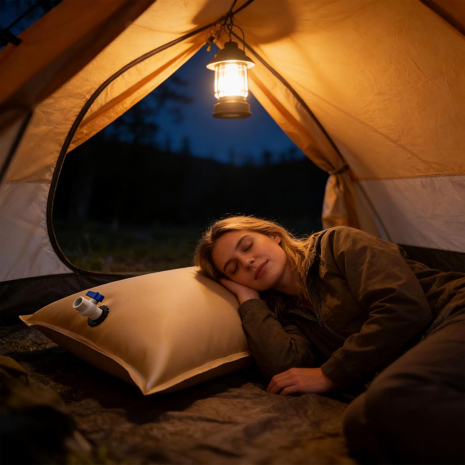 Generous Size Foldable Liquid Carrier Excellent for Extended Hiking Family Campouts and Gardening Tasks Big Capacity Foldable Liquid Storage Bag for Camping Hiking Outdoor Adventures Strong PVC