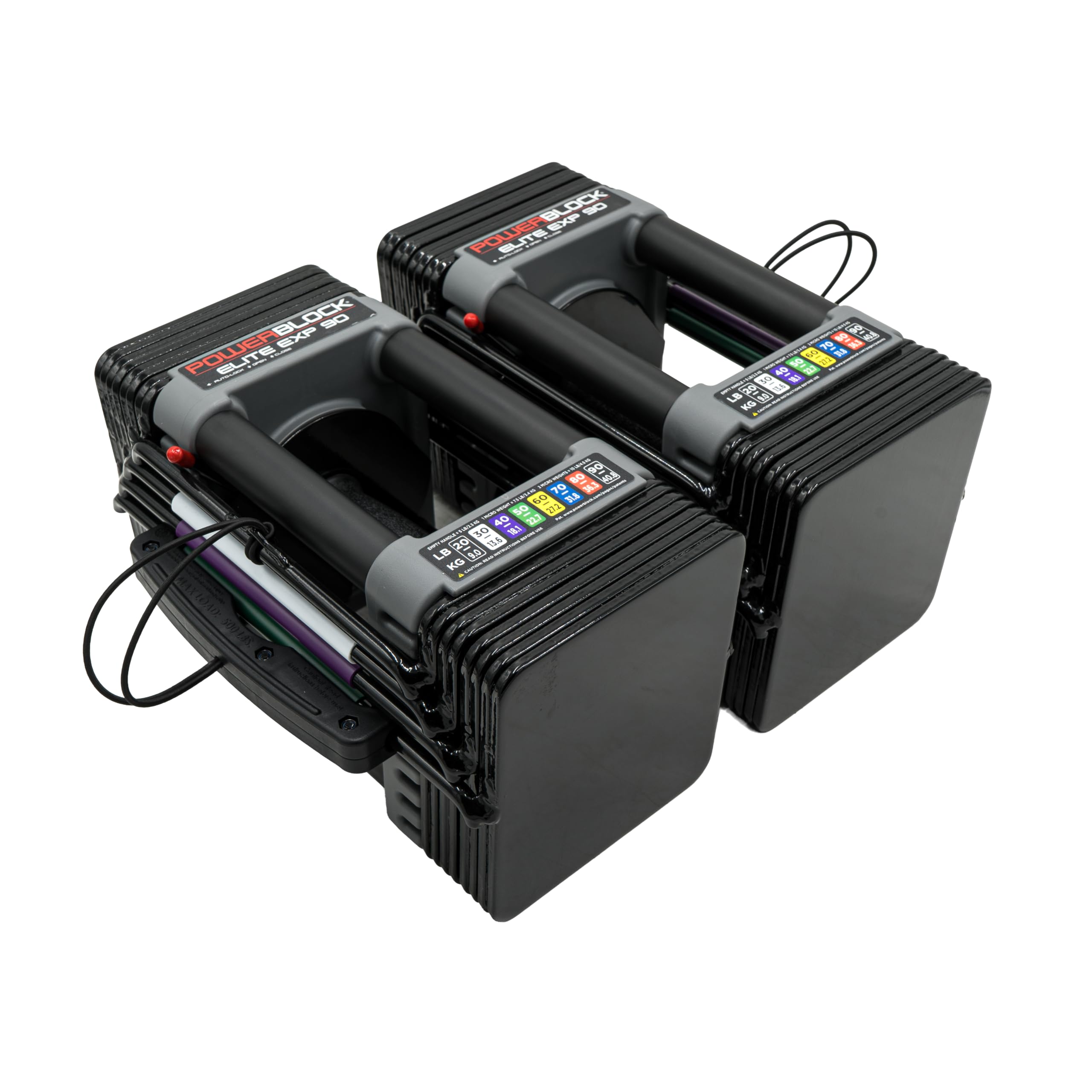 Photo 1 of PowerBlock Elite EXP 90 Adjustable Dumbbells, Stage 1 single , 5 lb-50 lb