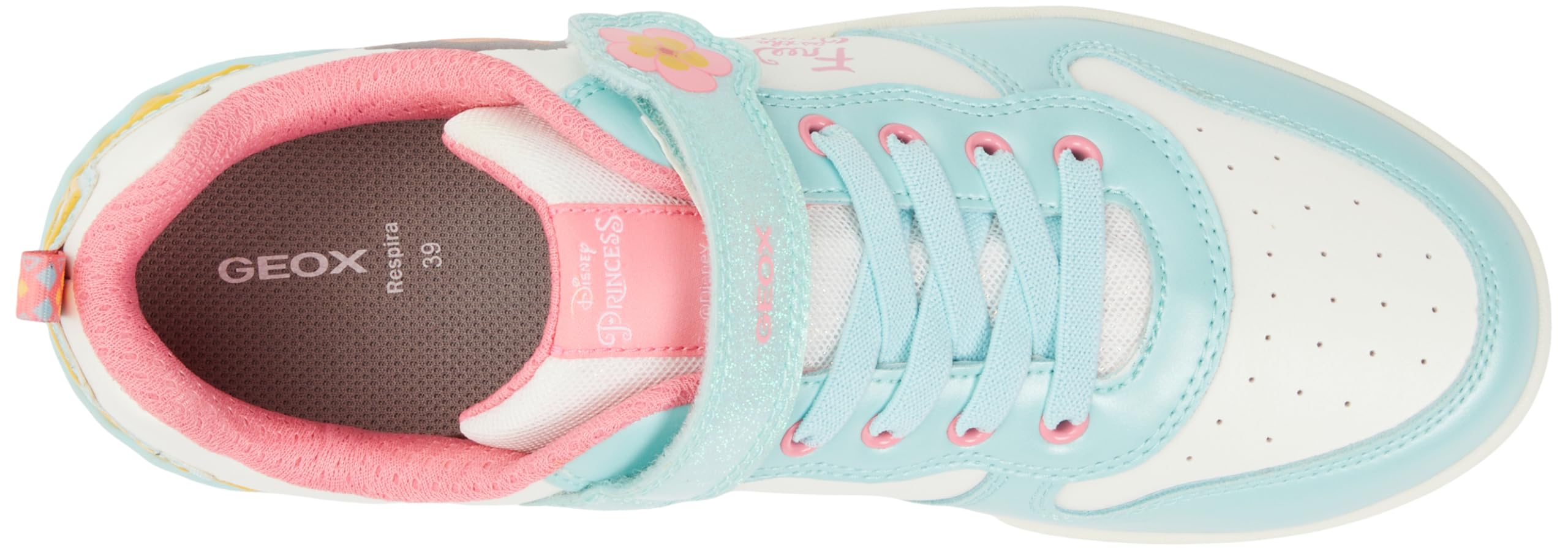 Geox J Washiba Girl C, Scarpe da Ginnastica Bambine e Ragazze
