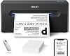Nelko PL70E Bluetooth Thermal Label Printer, 4x6 Shipping Label Printer for Business, Supports Android, iPhone, Windows & Mac, Compatible with Amazon, Shopify, Etsy, Royal Mail, Evri, DPD, DHL, Black