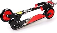 Vista 3 de DAKOTT Ferrari Kick-Scooter para niños, scooter plegable portátil, altura ajustable, scooter para niños y niñas de 3 a 10 años