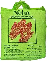 Neha Rachni Mehandi Henna Para Cabelos e Tatuagens 500 Gramas