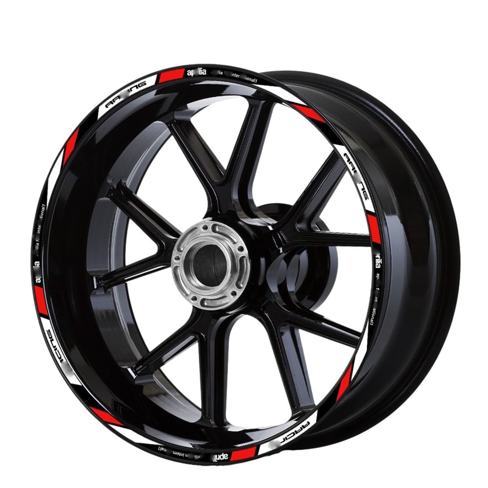 Applique for for RSV4 1100 for Factory RS 660 for Tuono V4 for Shiver 900 Motorcycle Wheel Sticker Rim Stripe Decal Tape Waterproof(A5)