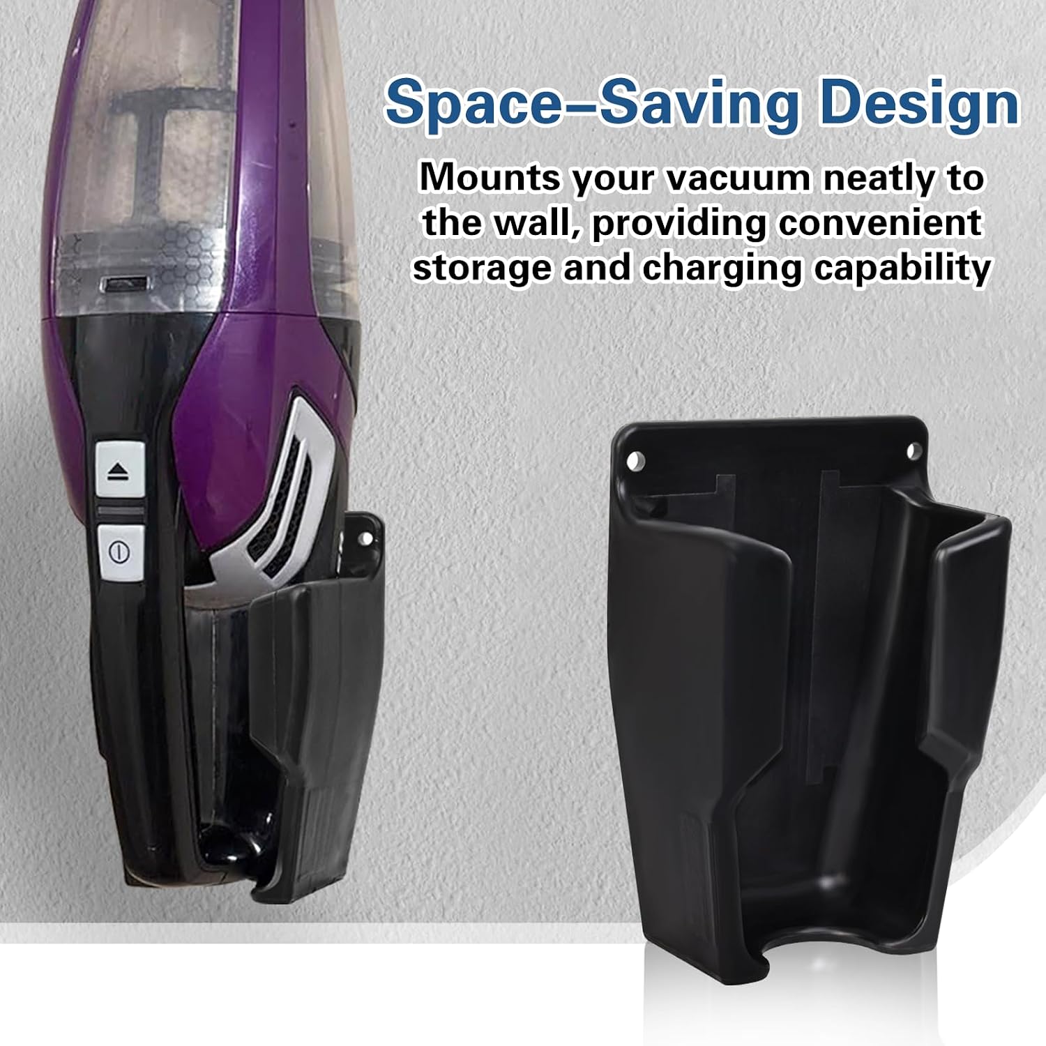 Wall Mount for Bissell Pet Hair Eraser Handheld Vacuum | Compatible with Models 2390, 2390A, 2284W, 23903 & Auto-Mate