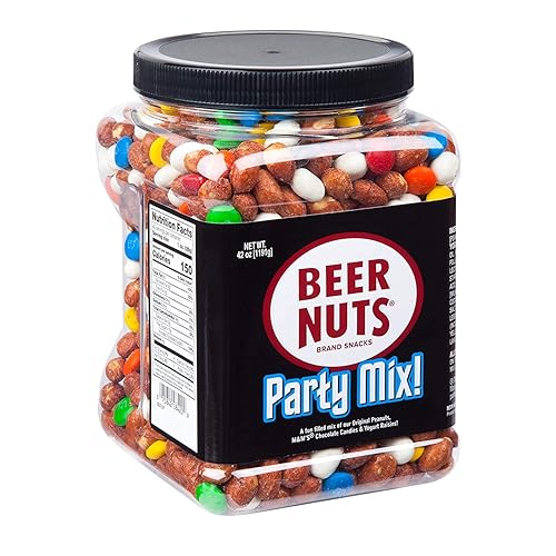 BEER NUTS - Frascos resellables de 1.16kg y 737g.