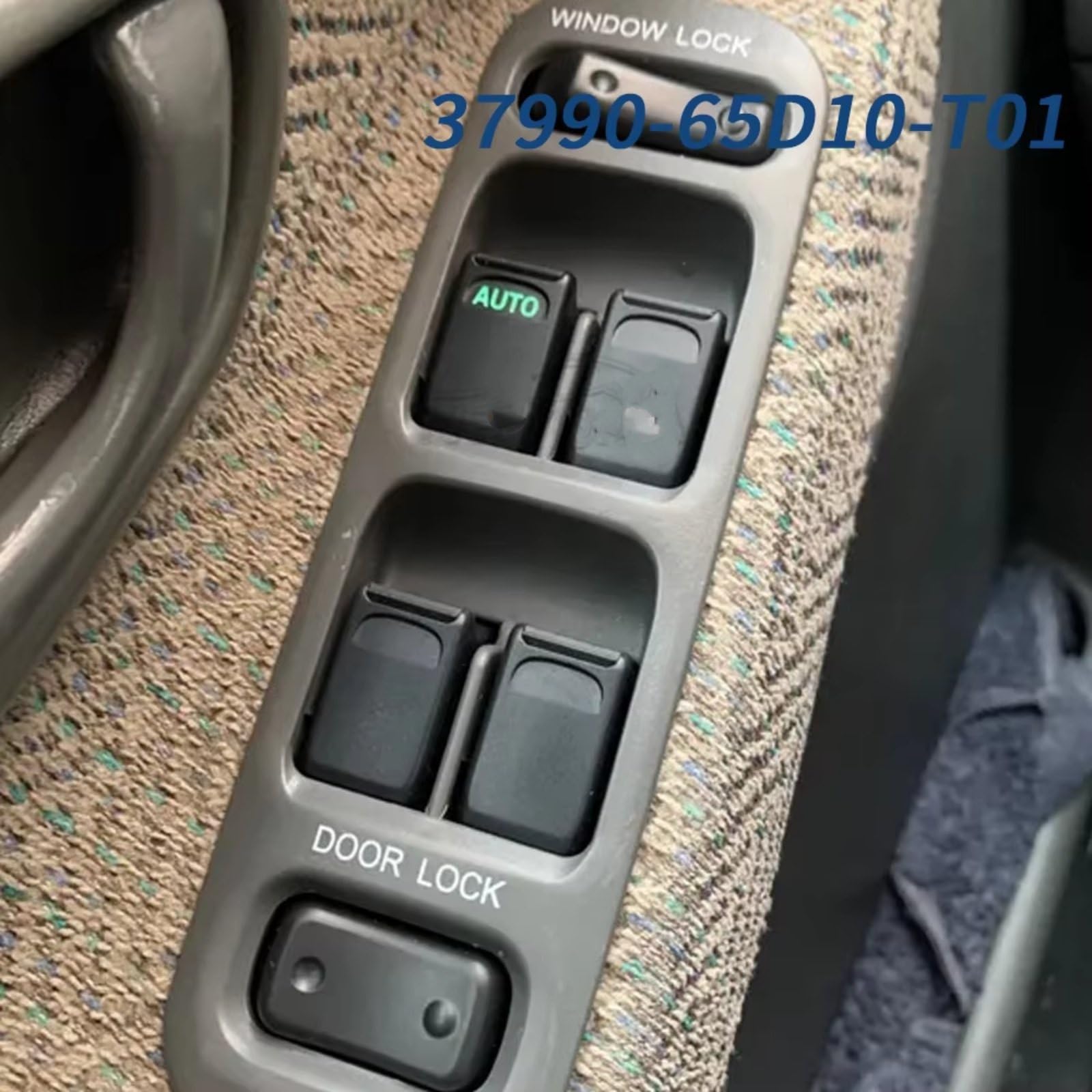 Interruttore Vetro Elettrico Compatibile Con Chevy Per Tracker 1999 2000 2001 2002 2003 2004 Elettrico Auto Power Finestra Interruttore Di Vetro Pulsante LHD 37990-65D10-T01