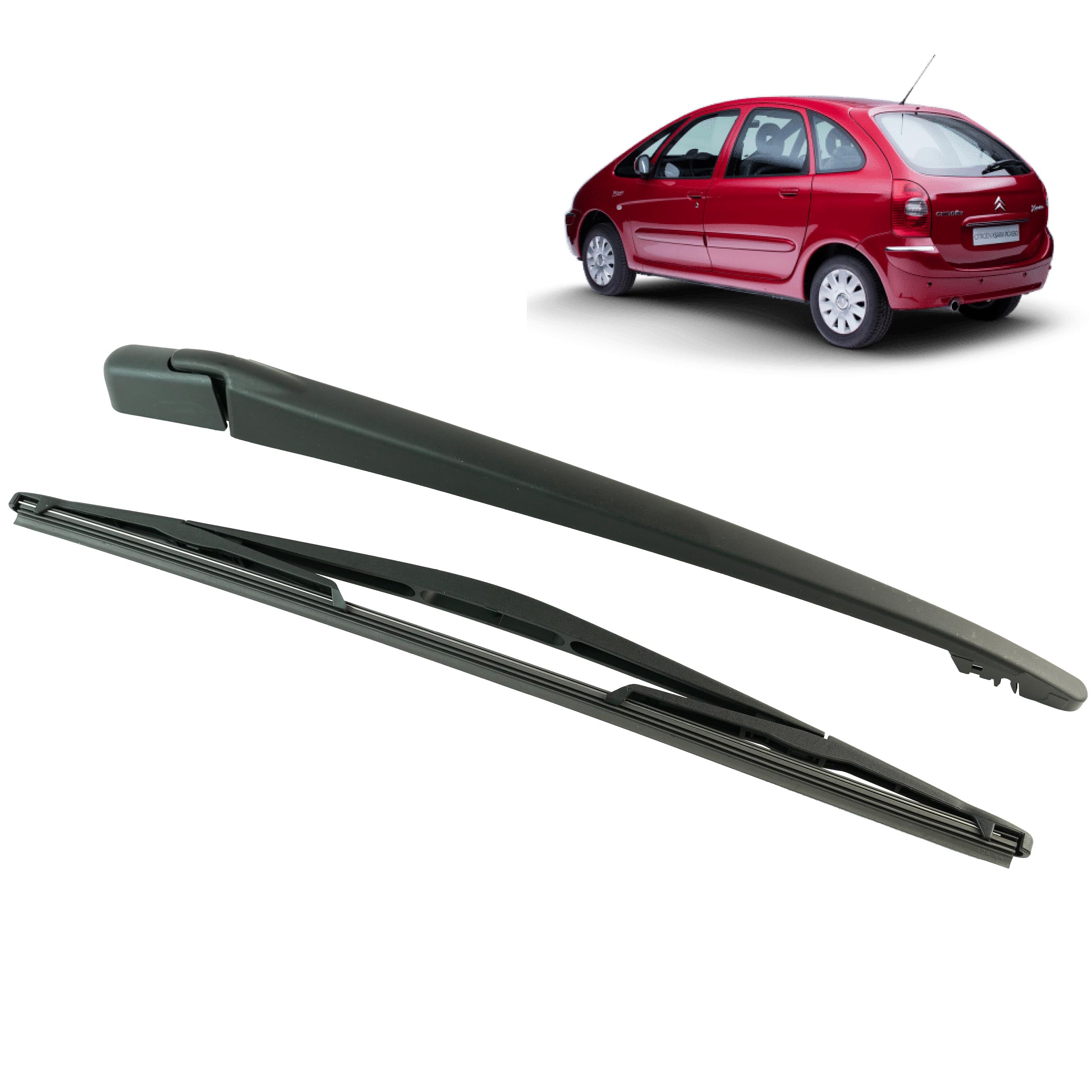 Braccio tergicristallo posteriore compatibile per Xsara Picasso (1999-2010) con spazzola tergicristallo (lunotto posteriore) 642239 | 6429Q5