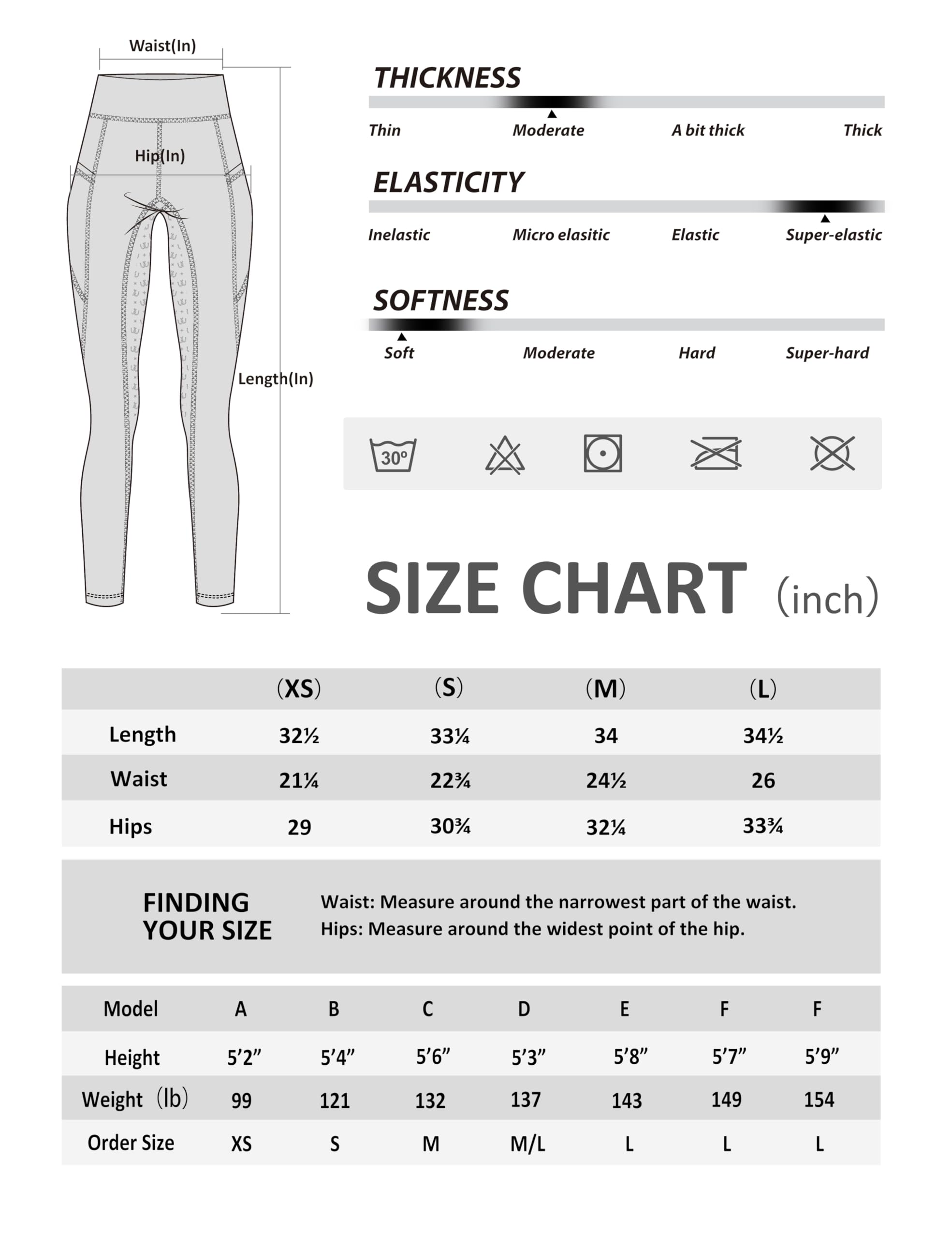 Harrison Howard Pantaloni da equitazione con tasche laterali e passanti per cintura, traspiranti, con seduta intera, aggiungono presa e sicurezza per i ciclisti