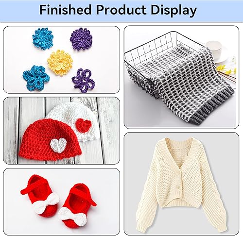 Miniatura 7 de 100 agujas de plástico de ojos grandes, agujas de aprendizaje de 2.7 pulgadas, agujas de hilo para coser para zurtir, agujas de tapiz, agujas de