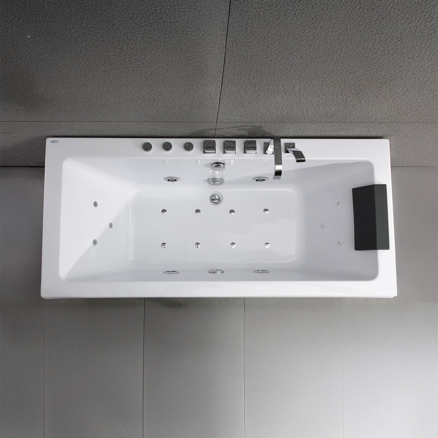 SIKINOS Jets - Vasca per idromassaggio classica L 170 x l 78 cm, by SPALINA