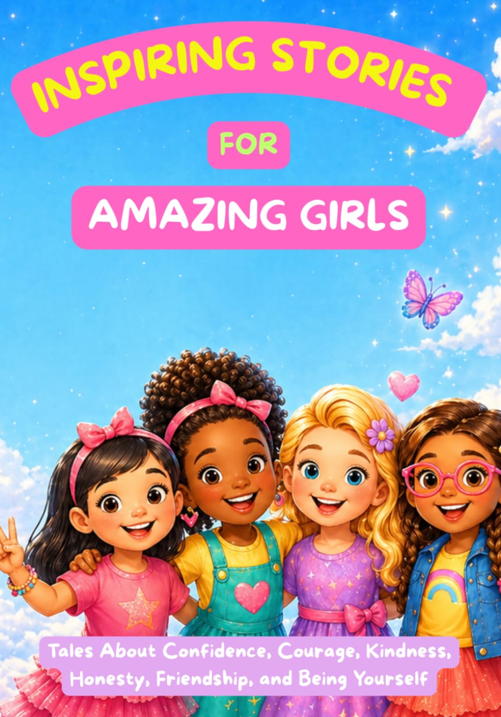 Inspiring Stories for Amazing Girls: Tales About Confidence, Courage, Kindness, Honesty, Friendship, and Being Yourself