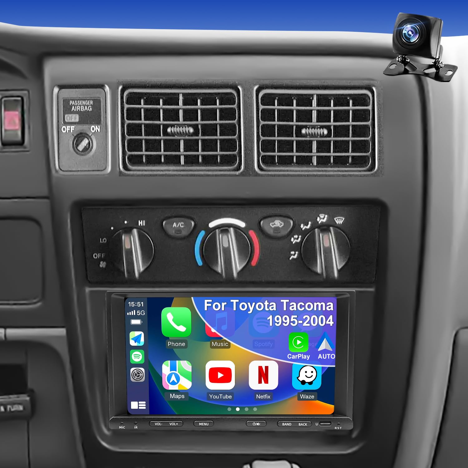 Photo 1 of iCarSEPTON 7-inch Android 13 Car Stereo Receiver