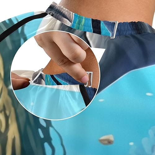 Miniatura 8 de Capa de corte de pelo ajustable para Halloween con conejos, 64.9 x 55.1 pulgadas, accesorios de peluquería