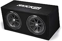 Vista 3 de KICKER 43DC122 Dual Comp 12-inch Vented Subwoofer Enclosure 2-Ohm, RoHS obediente
