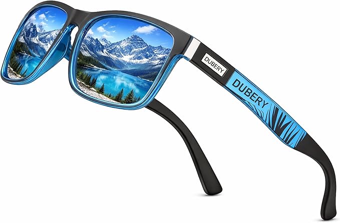 DUBERY Gafas de Sol Polarizadas para Hombre y Mujer para Deportes al Aire Libre