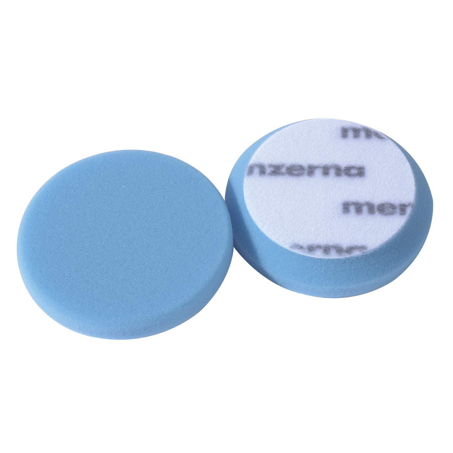 Detailmate Menzerna - Cera para pulir a mano (250 ml, aplicador de pulido a mano para almohadillas de 95 mm y gamuza de microfibra de 95 mm, 550 g/m²), color azul