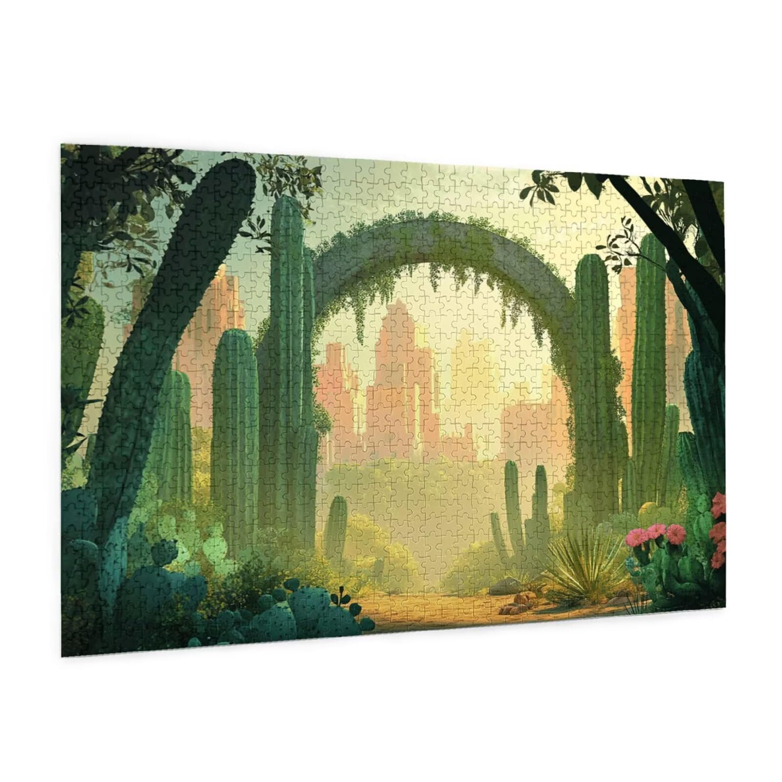 Puzzle leśne, 3000 elementów, puzzle, dla dorosłych, z pudełkiem na prezent, "zrób to sam", duże drewniane puzzle dla dorosłych, gra zręcznościowa dla całej rodziny, prezenty dla kobiet, 81 x 122 cm