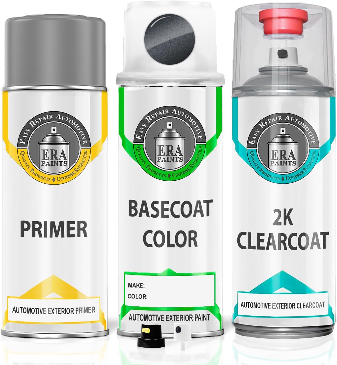 ERA Paints P8Y - Magnetite Gray Metallic for SUBARU Exact Match Automotive Touch Up Paint Spray - 2K Premium Kit