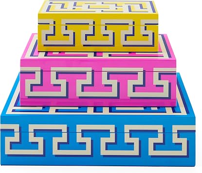 Jonathan Adler Labyrinth Large Lacquer Box