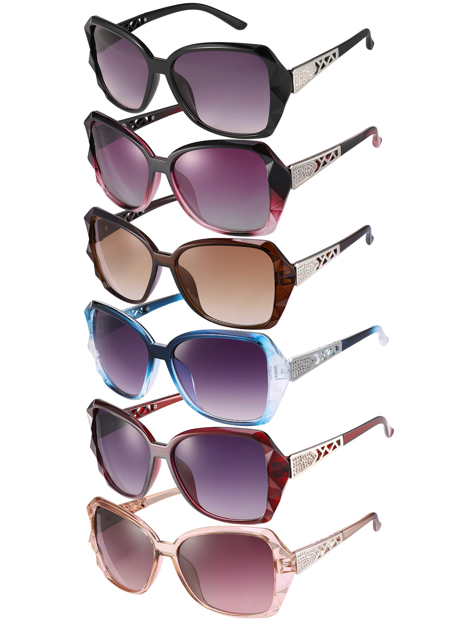DragonflyDreams Women Large Sunglasses, UV 400 Glasses