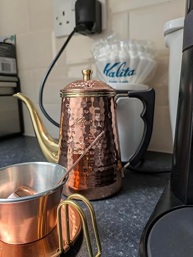 Amazon｜カリタ Kalita 経年変化を楽しむ コーヒーポット 銅製 900ml