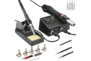 Rework Soldering Station: Ultimate SMD Hot Air and Soldering Iron Duo