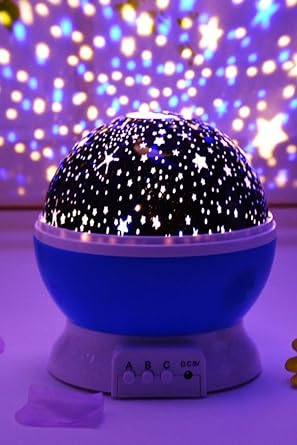 Chermik Star Master Rotating Color Star Projection Night Light