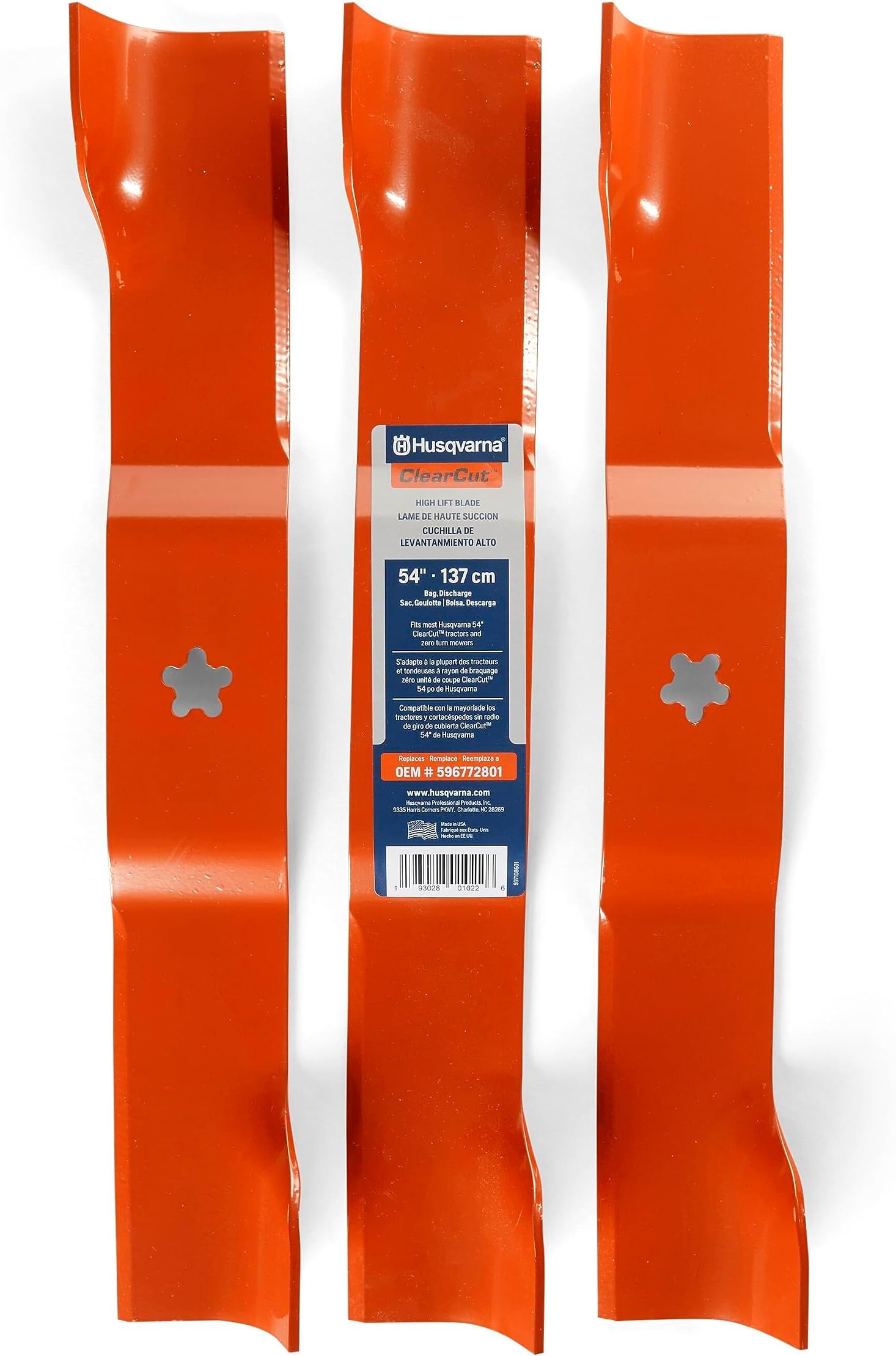 Husqvarna 54 Inch Mower Blades