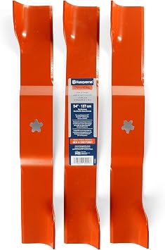 شفرة Husqvarna ClearCut Hi-Lift مقاس 54 بوصة، عبوة من 3 قطع