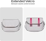 ULANZI Camera Bag, SLR/DSLR Camera Case Professional, Crossbody Photography Small Bag Fashion, Shoulder Bag Compatible for Sony Canon Nikon Mirrorless Camera Splash-Proof Lightweight